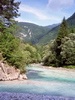 Slovinsko - Horská řeka Soča