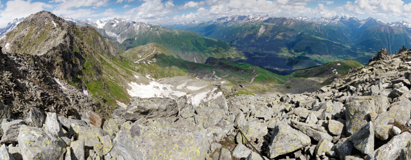 Aletschský ledovec (Grosse Aletschgletscher)